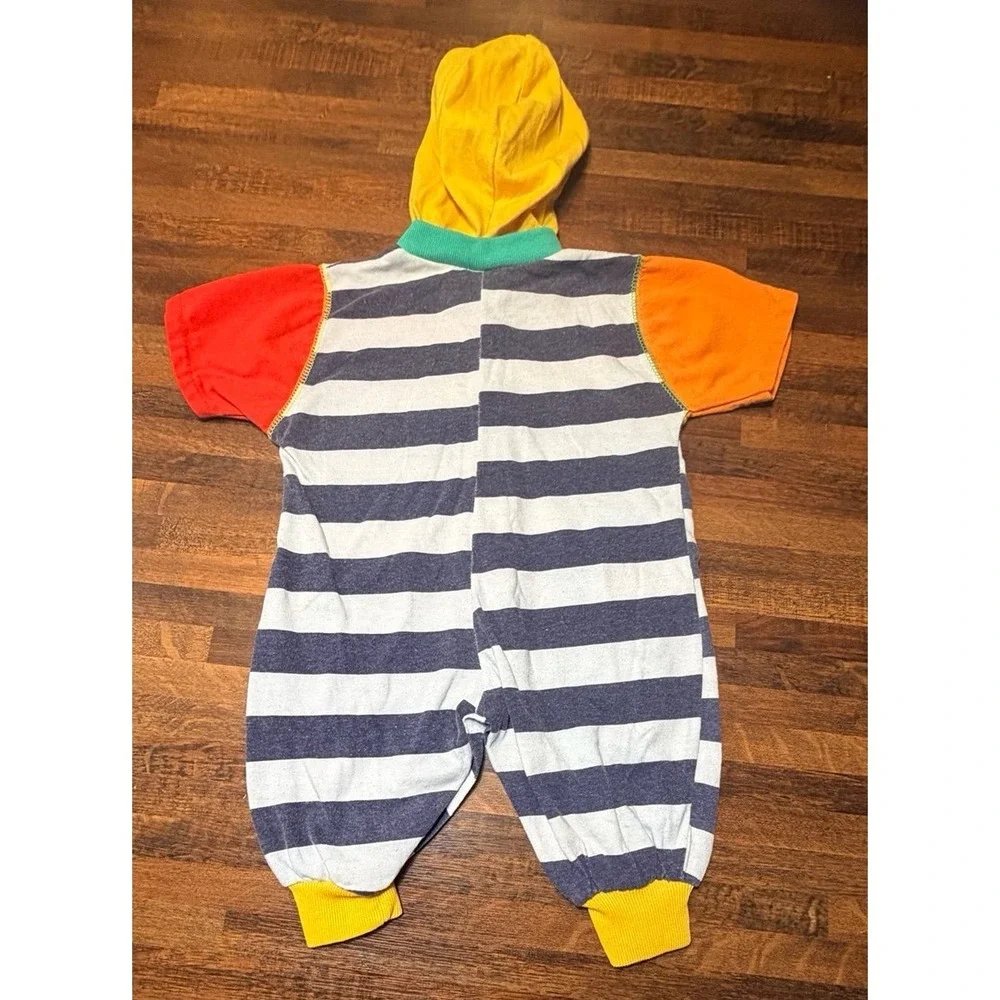 Vintage 80s Y2K color block one piece outfit.  Surf rider. Size 9 months.  Rare